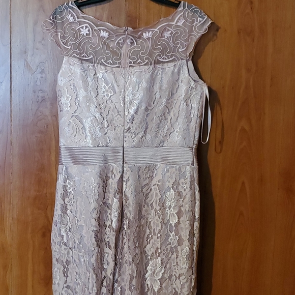 Mother of Bride Gown Blush Pink Petite size 12. - 52” long - Picture 5 of 5